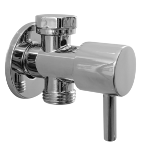 REGISTRO COM DERIVAÇÃO PARA DUCHA HIGIÊNICA 1/2" - ZAMAK CROMADO