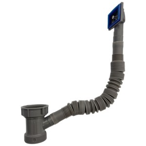 ADAPTADOR DE ESCOAMENTO PARA SAÍDA LADRÃO 60 CM - 1 1/2" - PLÁSTICO