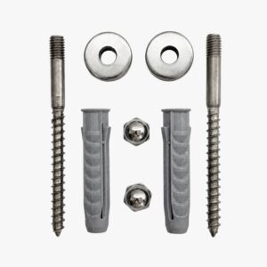 KIT DE FIXAÇÃO PARA VASO - M12X100 MM - INOX